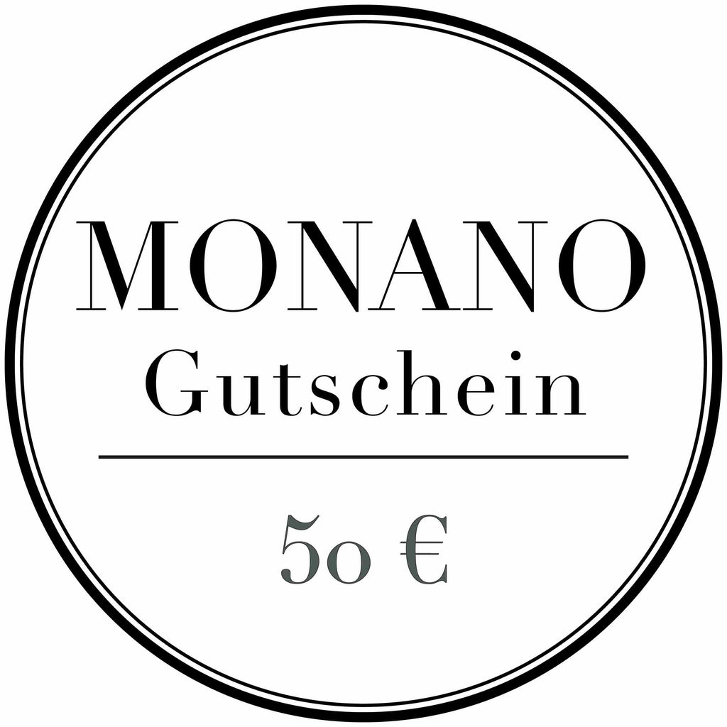Gutschein - MONANO Schmuckmanufaktur